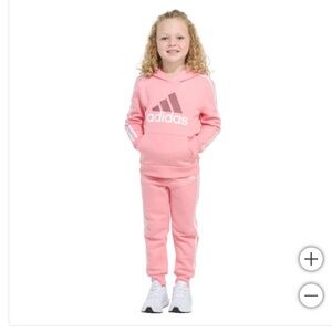 Adidas Kids Girls 2-Piece Set Pink